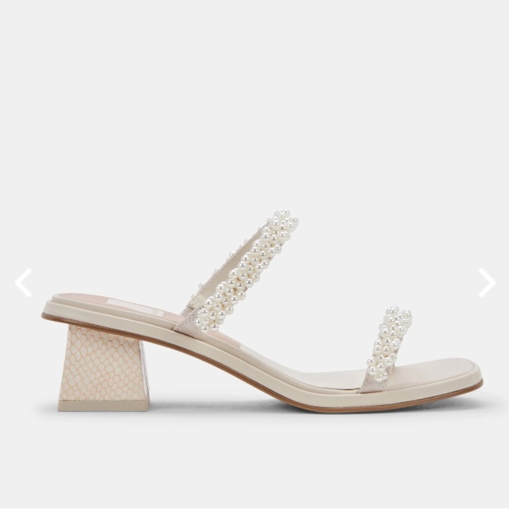 Dolce Vita River Pearl Heels, size 10 W